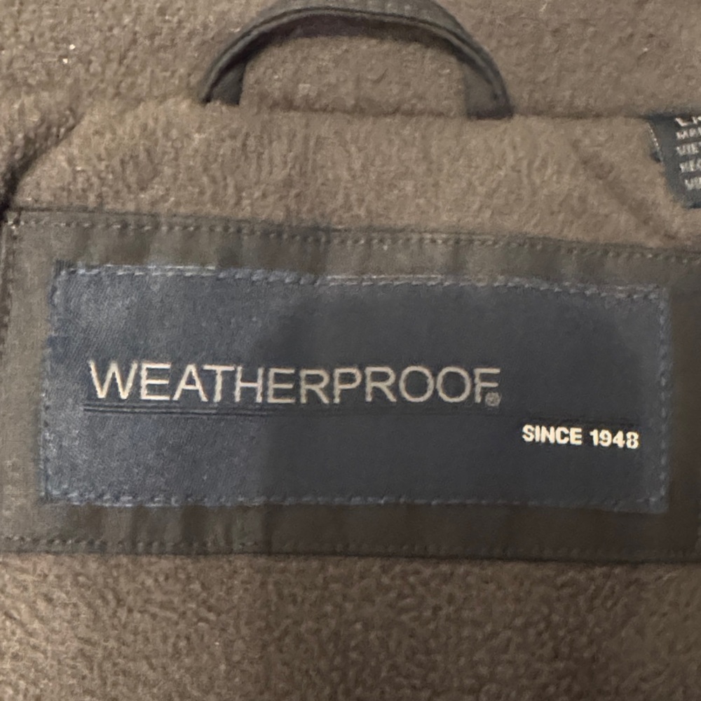 Weatherproof Men's Black Coat